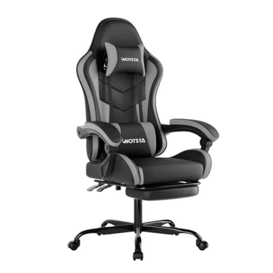 人間工学に基づいたデザインのゲーミングオフィスチェア。フット - Office Furniture のレビューと価格
