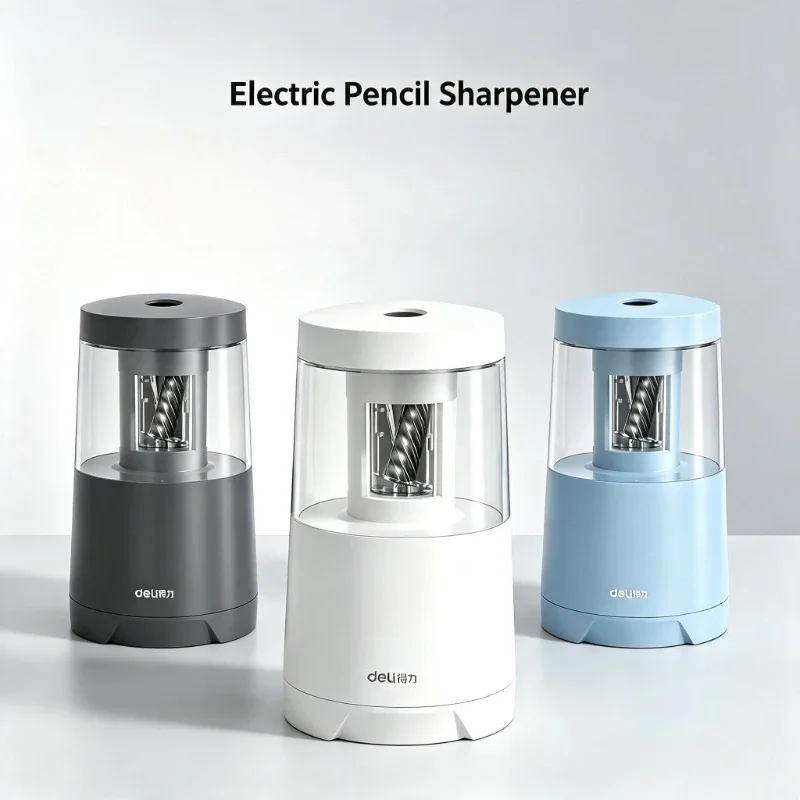デリ 電気式鉛筆削り器。USB充電式と電池式の2つの電源方式 - Electric Pencil Sharpener Usb のレビューと価格